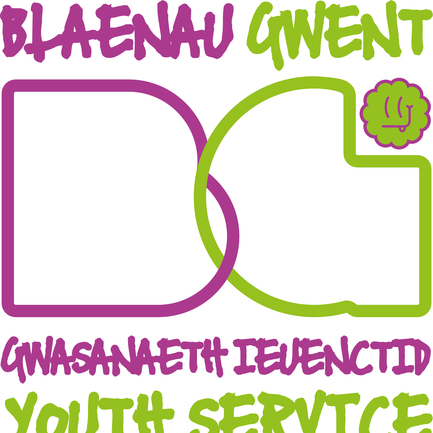 Blaenau Gwent CBC Youth Services logo